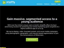 Tablet Screenshot of ampliffy.com